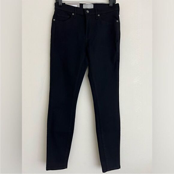 NWT Everlane The Mid-Rise Skinny Stretch Jean in
Black Size 28 - Picture 3 of 12